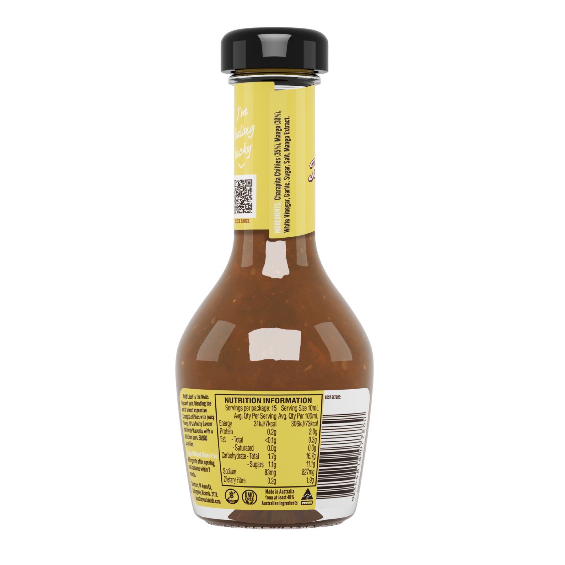 Gold Label - 14/10 hot sauce