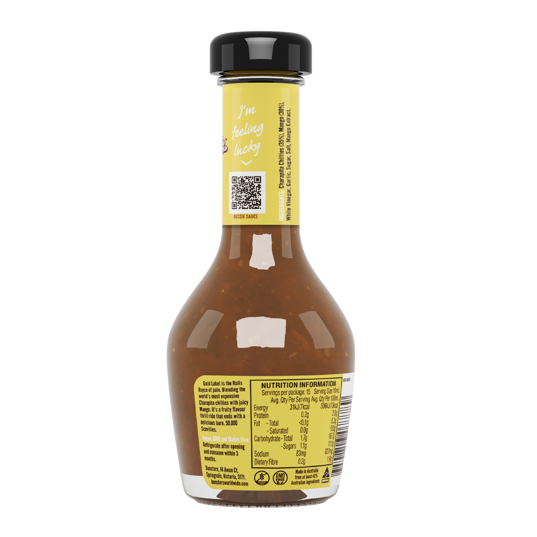 Gold Label - 14/10 hot sauce