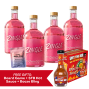 Case of Zingle - 4 x 500ml Bottles