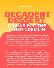 Free Cocktail eBook : Decadent Dessert Drinks