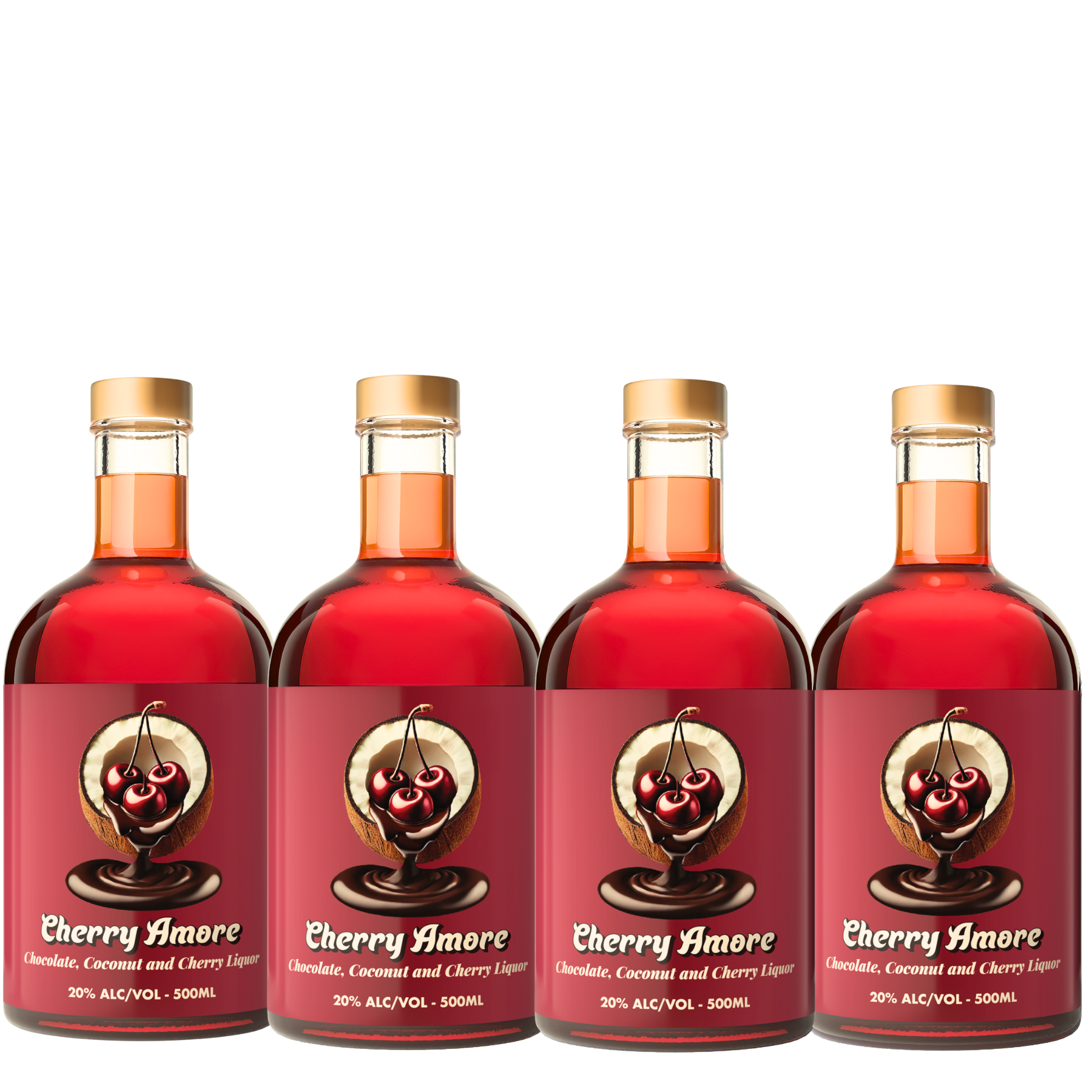 Cherry Amore "Cherry Ripe" Flavoured Vodka 500ml (Case of 4)
