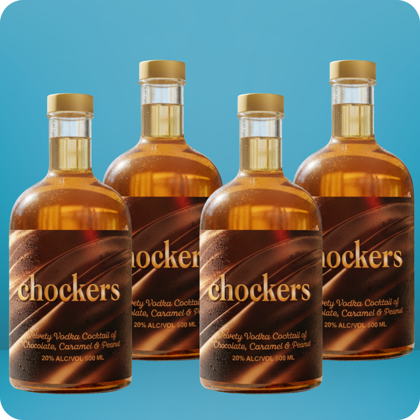 Case of Chockers- 4 x 500ml Bottles