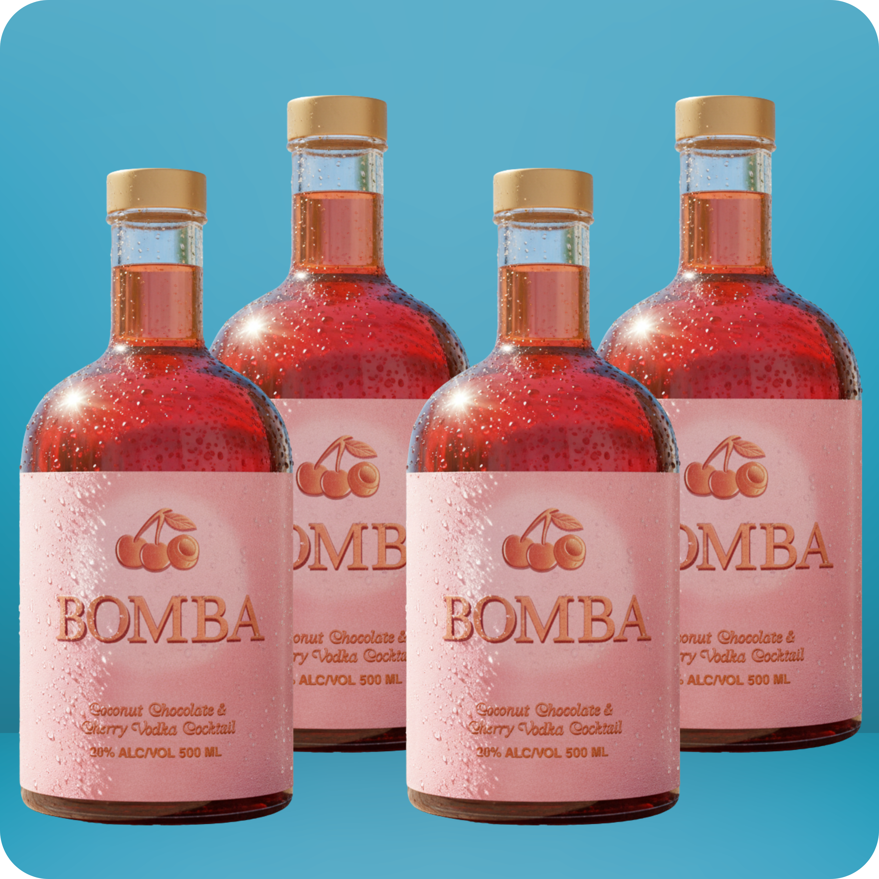 Case of Bomba - 4 x 500ml Bottles