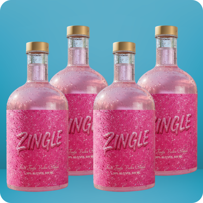 Case of Zingle - 4 x 500ml Bottles