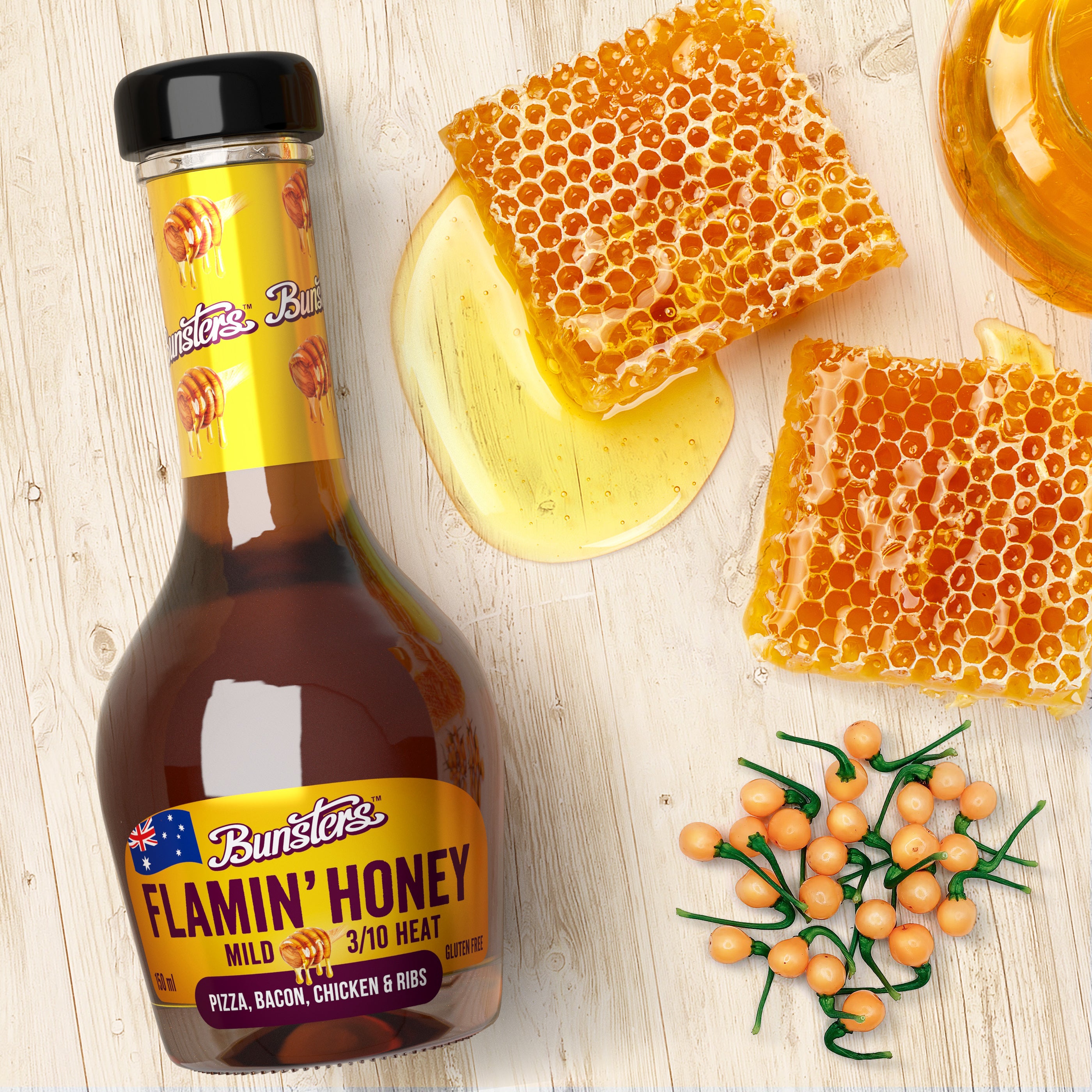 Flamin’ Honey - 3/10 hot honey