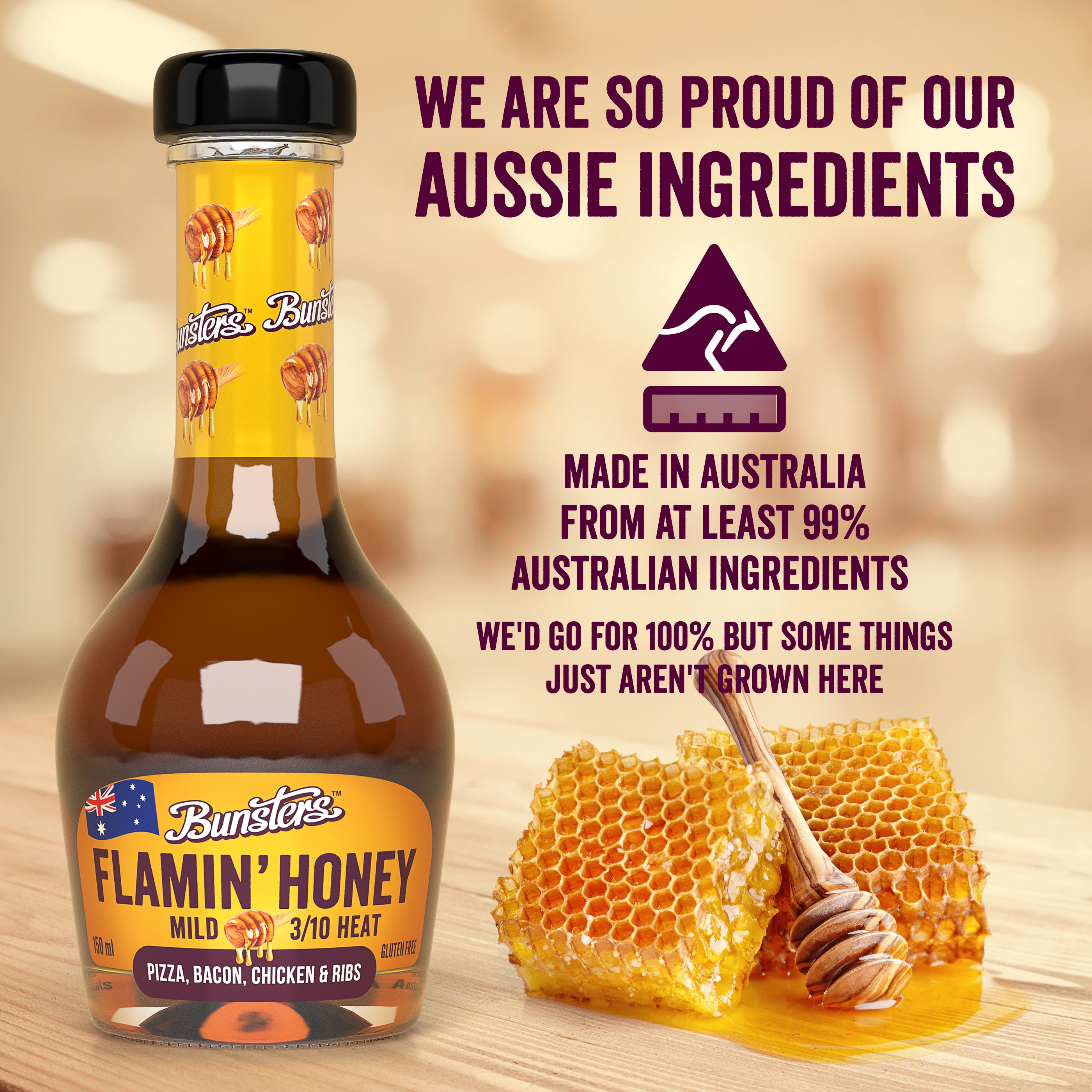 Flamin’ Honey - 3/10 hot honey