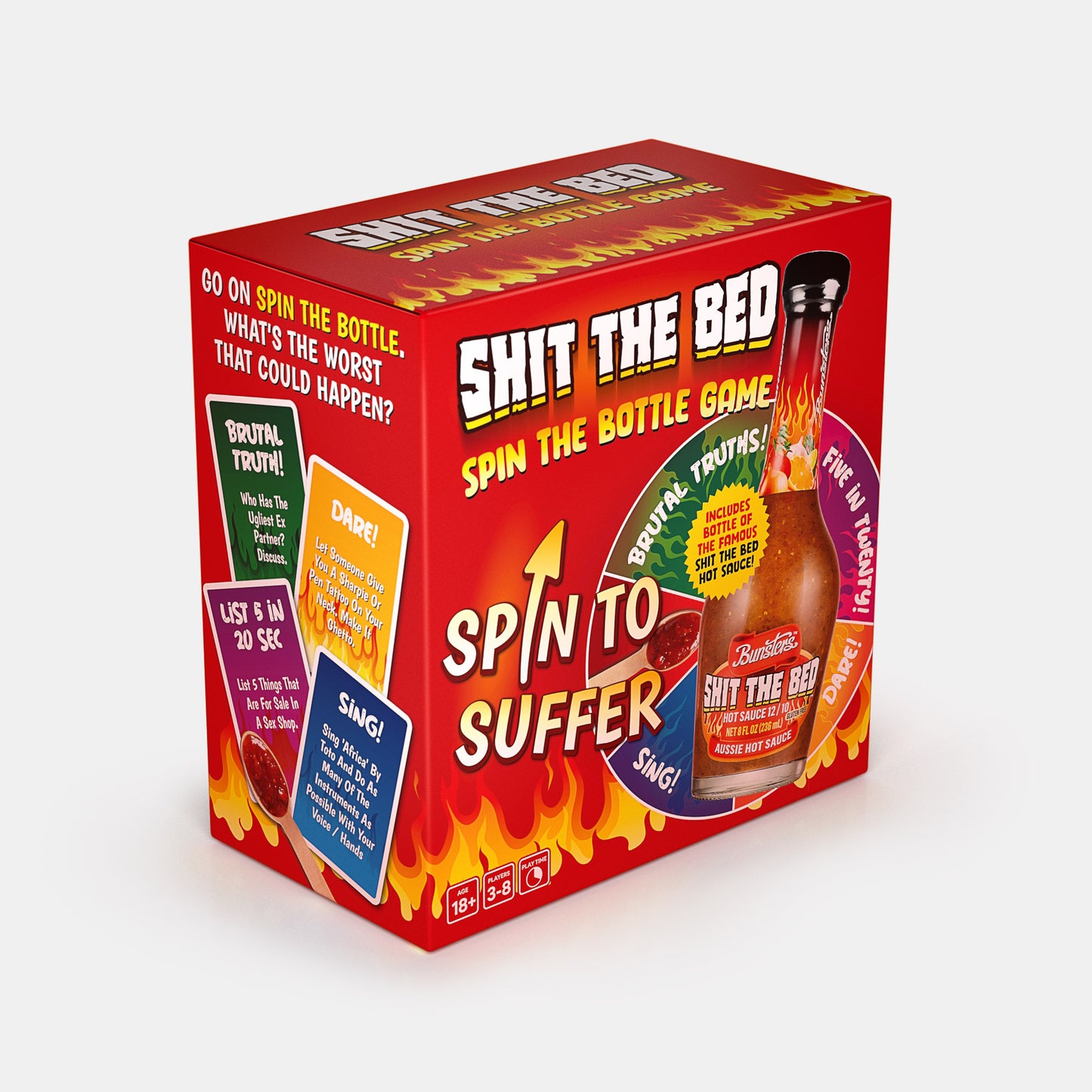 Shit The Bed Board Game - The Game Everyone Regrets, But Never Forgets