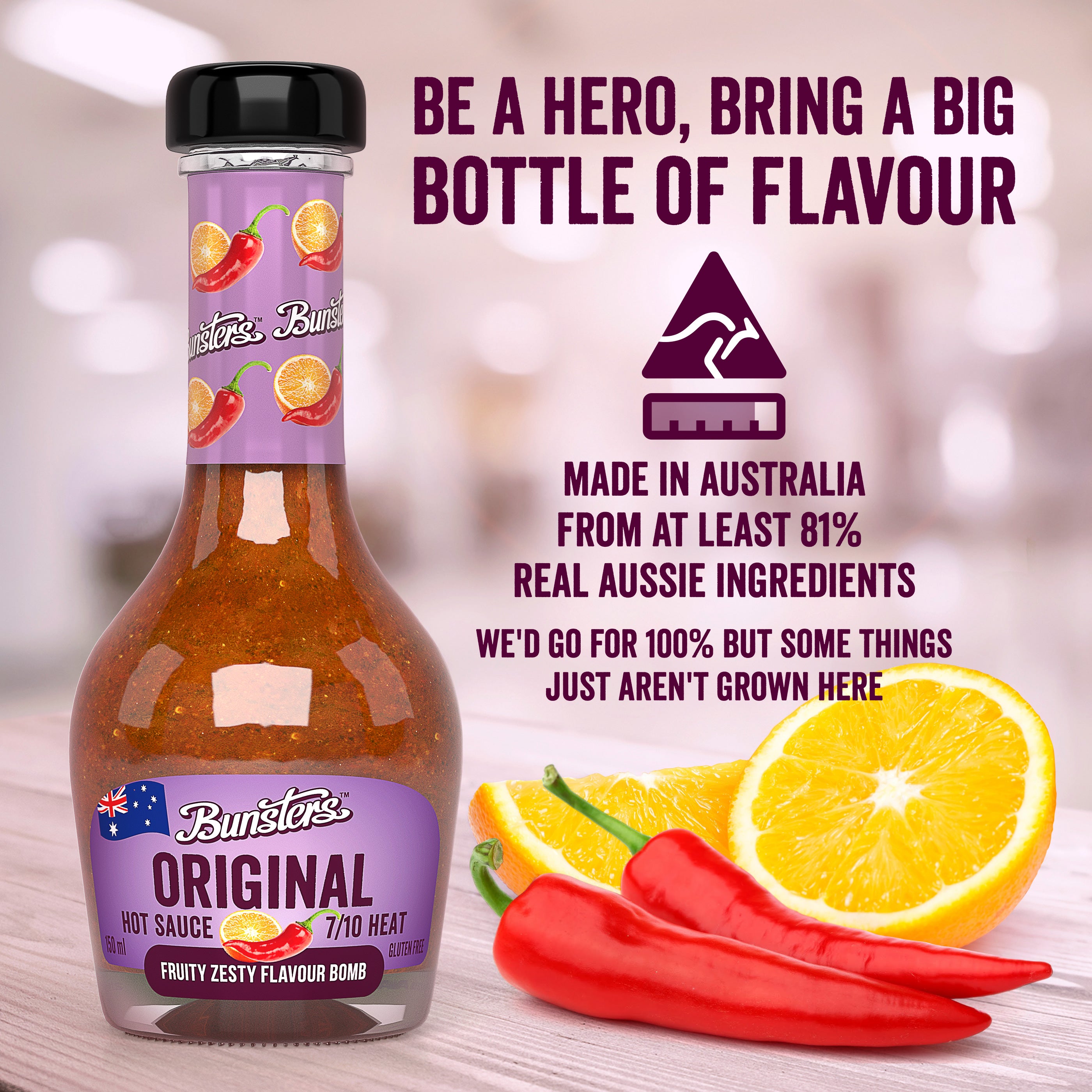 Original - 7/10 hot sauce