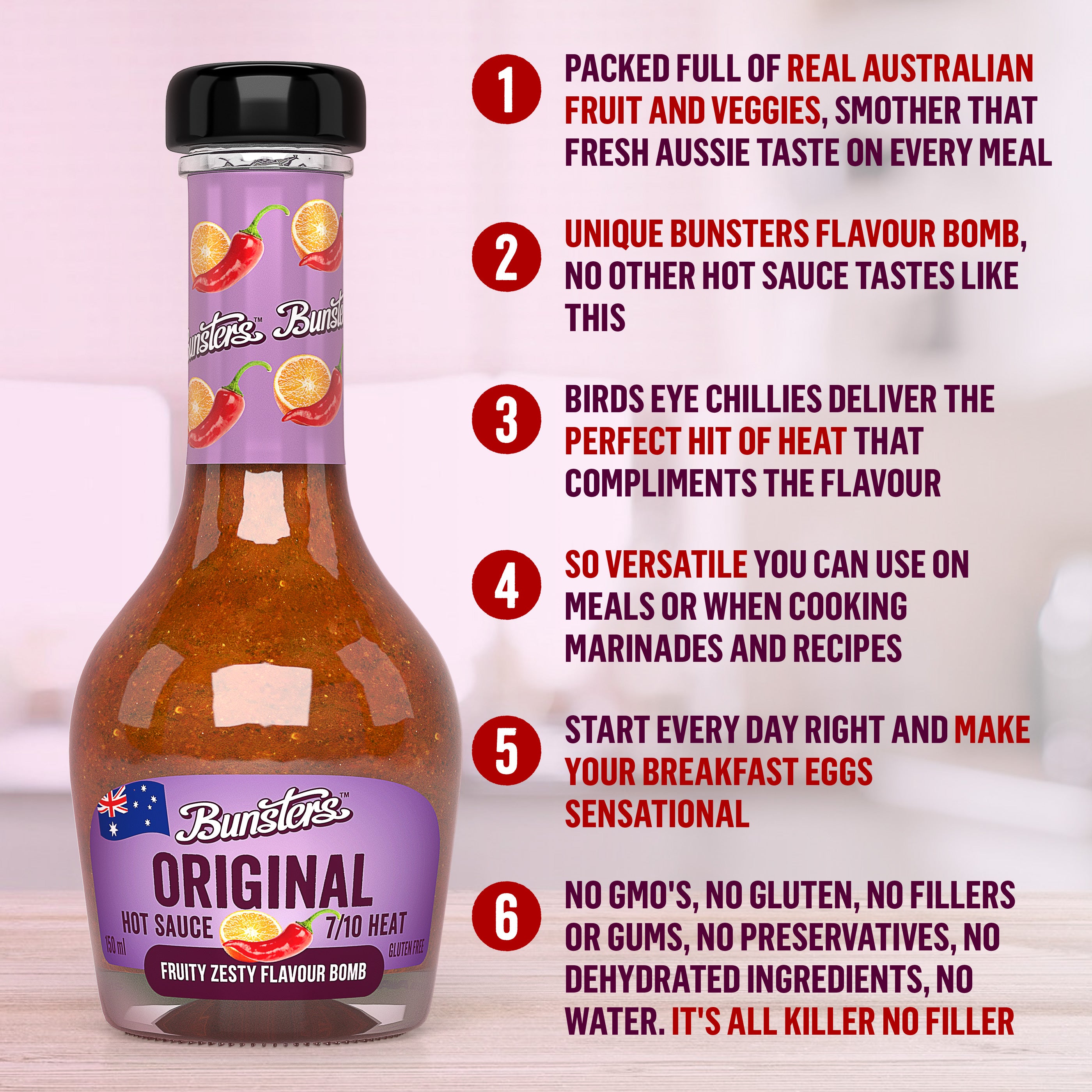 Original - 7/10 hot sauce