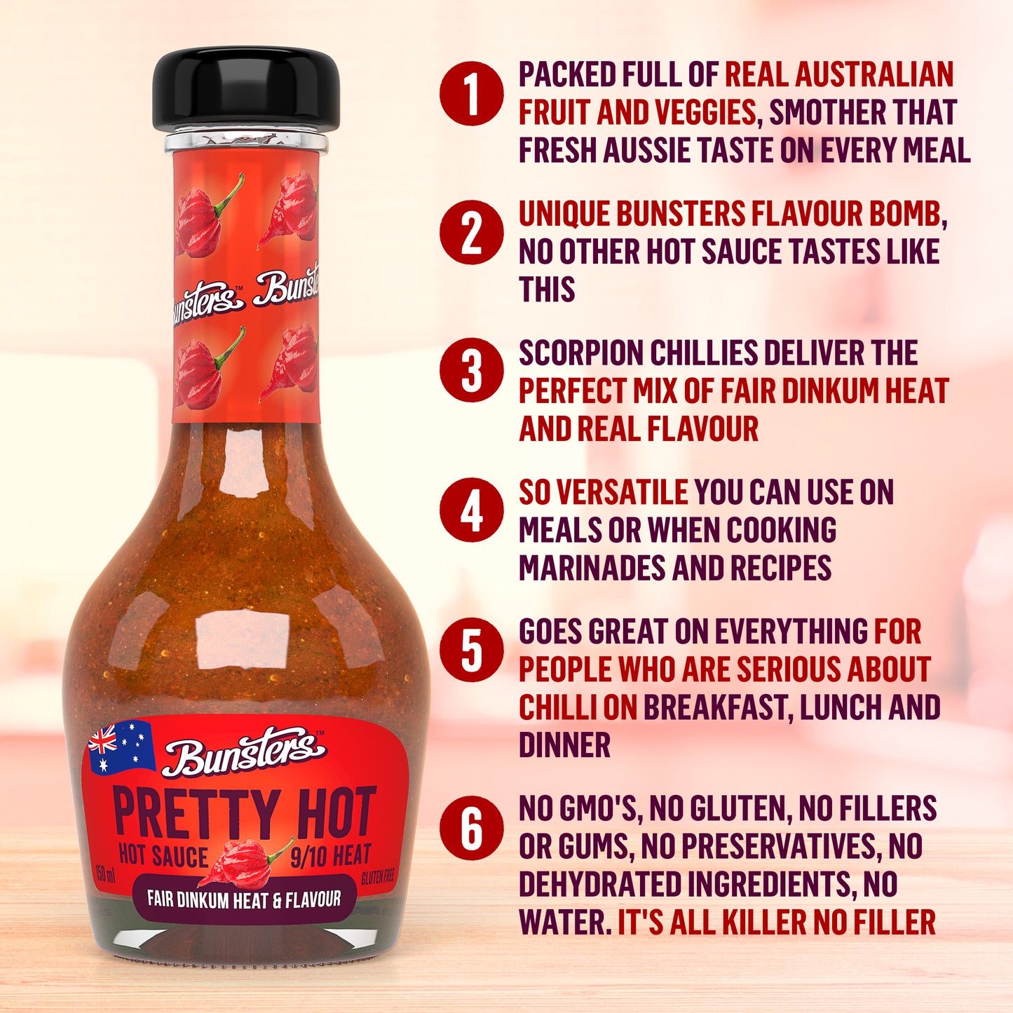 🌶️🌶️🌶️ Pretty Hot (Case of 6)