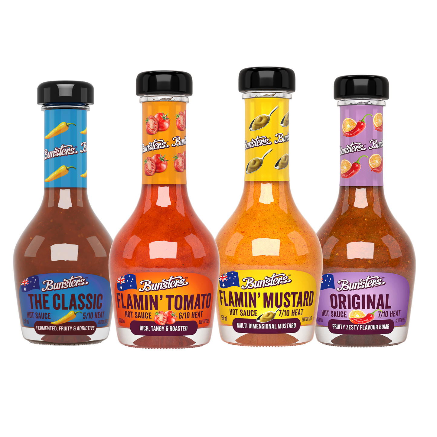 Flavours Range: Four Completely Different Delicious Sauces