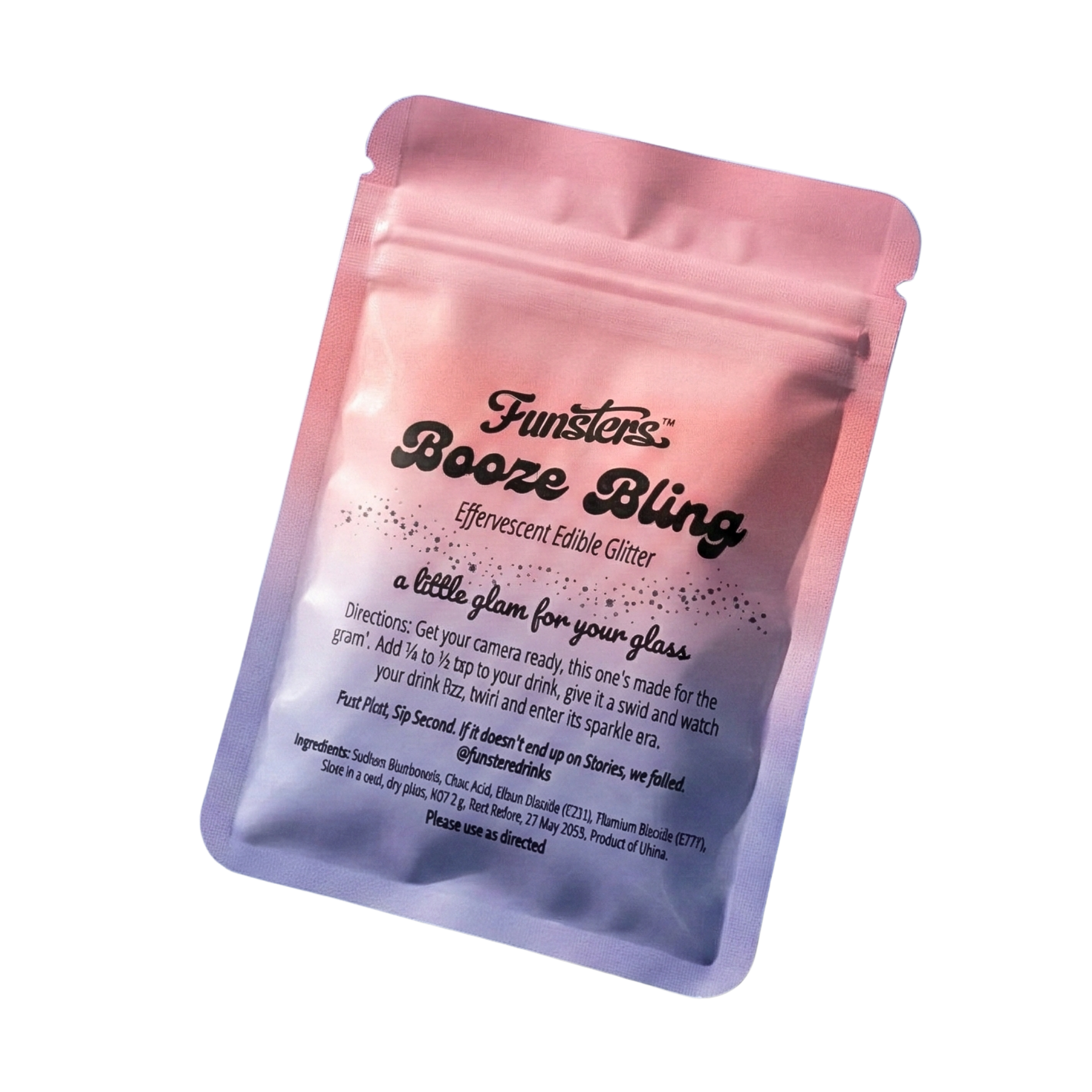 Booze Bling – edible glitter