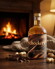 Bunsters Chockers vodka in a chocolate, caramel and roasted-peanut scene