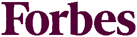 Forbes logo in Bunsters plum