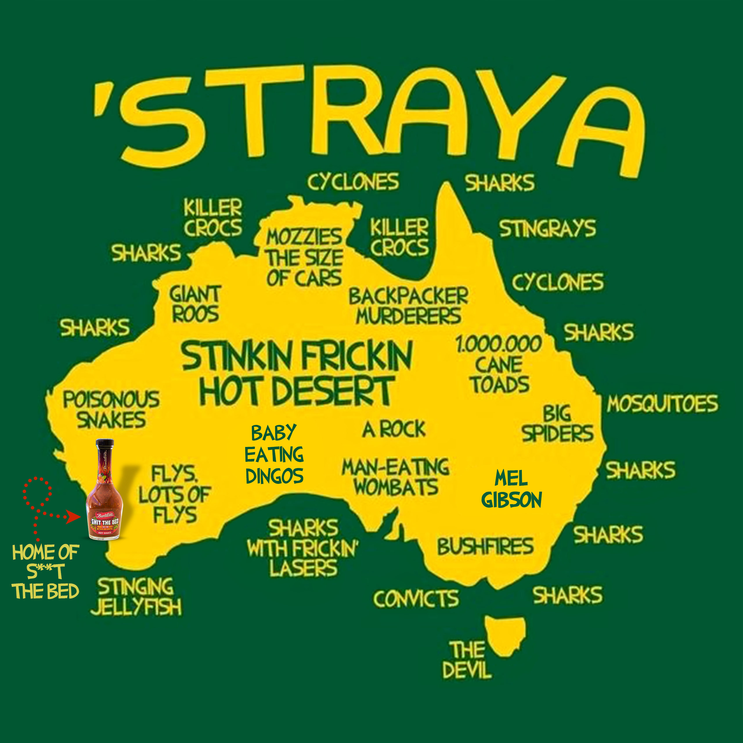 Shit The Bed Hot Sauce ™️ - For Those Who Aren't Afraid of a Next Morning Clean Up